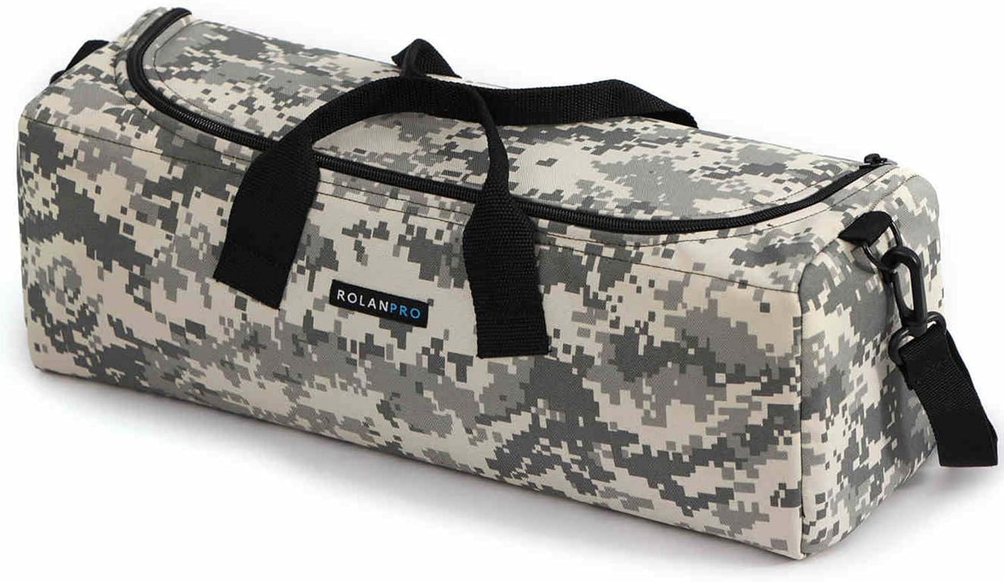 Rolanpro Telephoto Lens Camera Bag for Nikon 180-600mm/600mm F6.3, Camera Lens Pouch Case for Sony 200-600mm,for Canon 200-800 etc(Jungle)