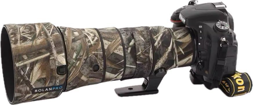 ROLANPRO Jungle Waterproof Lens Cover for Nikon AF-S 500mm F5.6E PF ED VR Rain Cover Guns Protective - Durable and Versatile Lens Protection #27