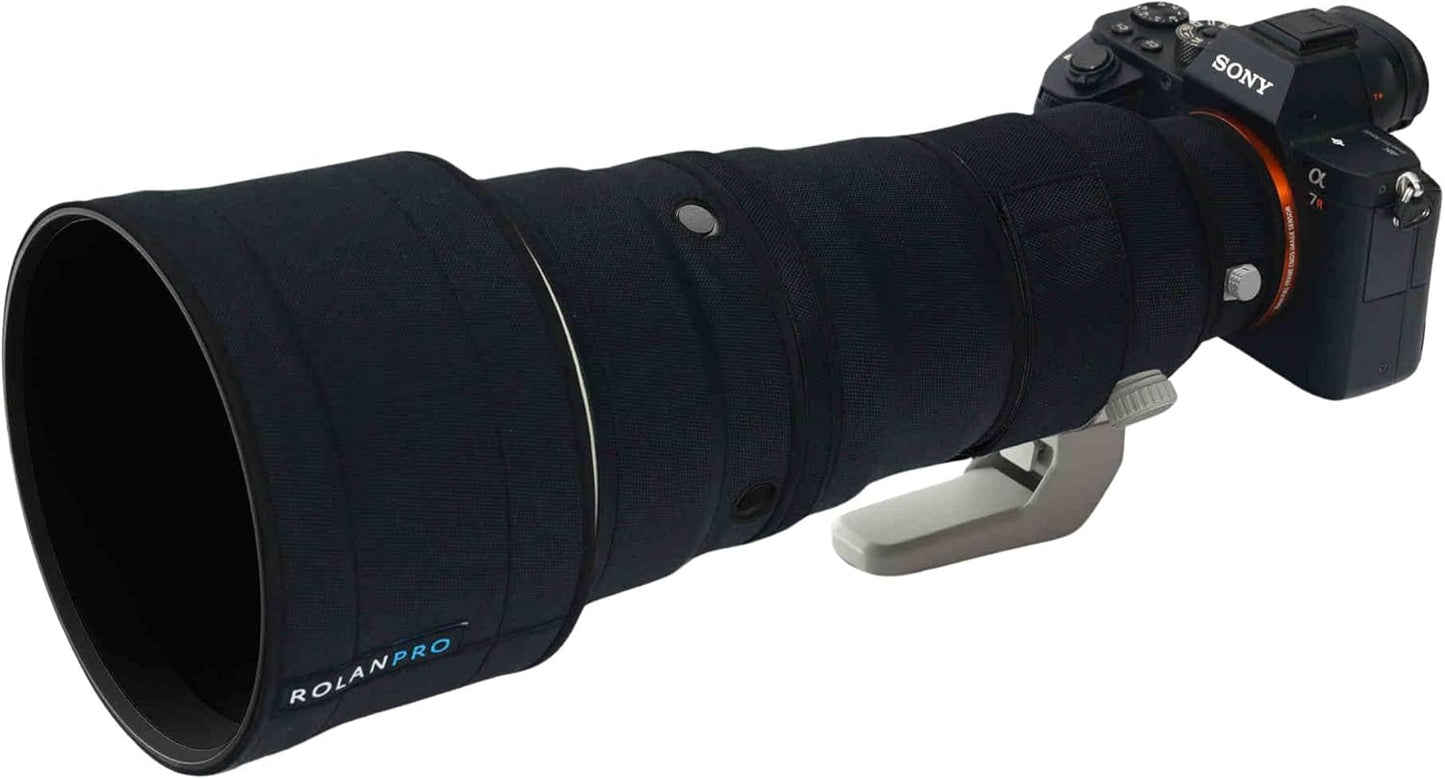 ROLANPRO Waterproof Lens Cover Camouflage Rain Cover for Sony FE 300mm F2.8 GM OSS Lens Protective Sleeve -#49 Weed Camouflage Waterproof