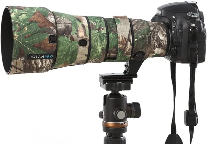 ROLANPRO Jungle Waterproof Lens Cover for Nikon AF-S 500mm F5.6E PF ED VR Rain Cover Guns Protective - Durable and Versatile Lens Protection #27
