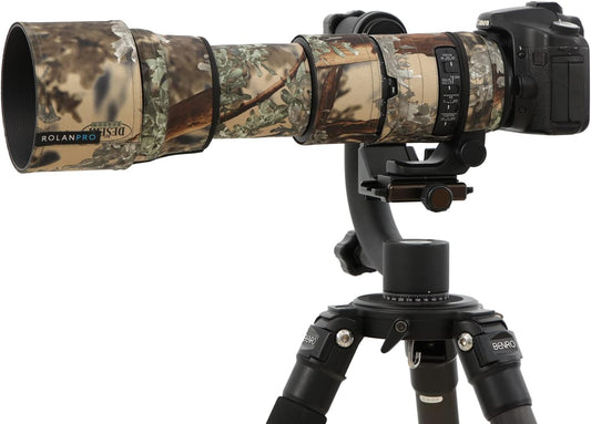ROLANPRO Camouflage Lens Cover for Sigma 150-600mm F5-6.3 DG OS HSM Contemporary Coat Lens Protective Sleeve Case-#14 Waterproof