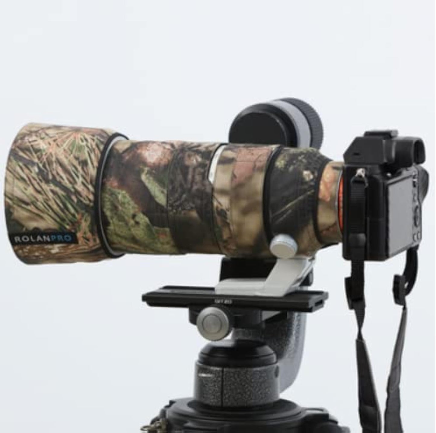ROLANPRO Waterproof Camouflage Cover for Sony FE 70-200mm F2.8 GM OSS II Raincover Protection Sleeve Case Clothing-#27 Jungle Camo Waterproof