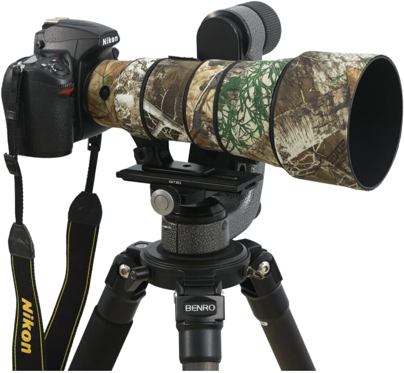 ROLANPRO Jungle Waterproof Lens Cover for Nikon AF-S 500mm F5.6E PF ED VR Rain Cover Guns Protective - Durable and Versatile Lens Protection #27