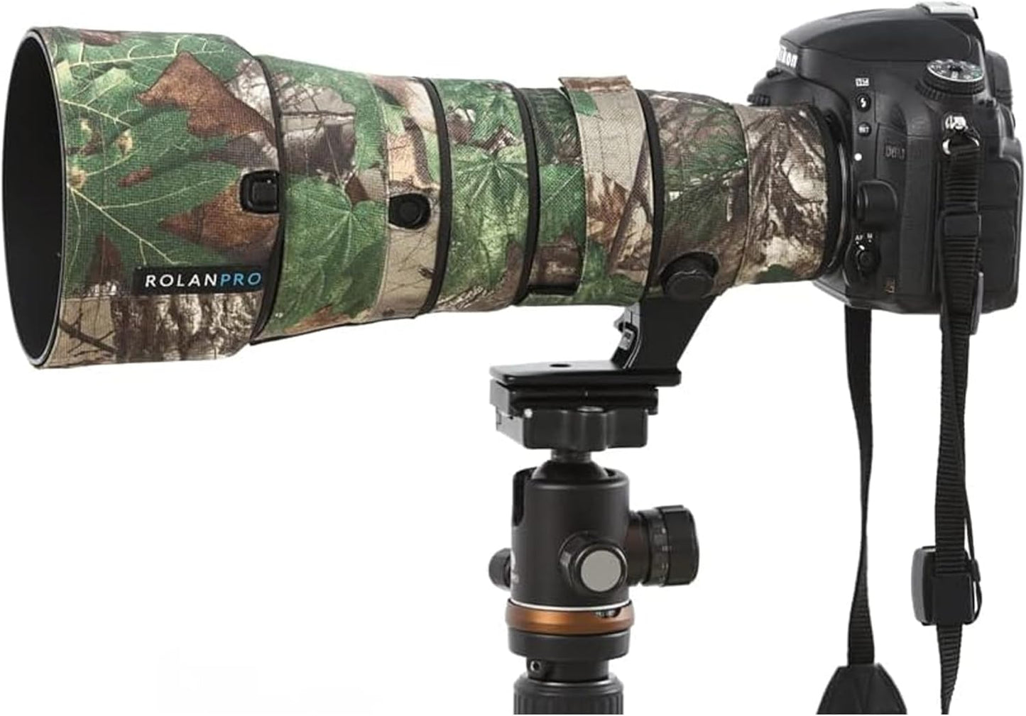 ROLANPRO Jungle Waterproof Lens Cover for Nikon AF-S 500mm F5.6E PF ED VR Rain Cover Guns Protective - Durable and Versatile Lens Protection #27