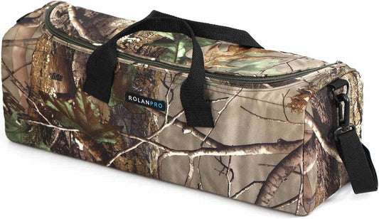 Rolanpro Telephoto Lens Camera Bag for Nikon 180-600mm/600mm F6.3, Camera Lens Pouch Case for Sony 200-600mm,for Canon 200-800 etc(Jungle)