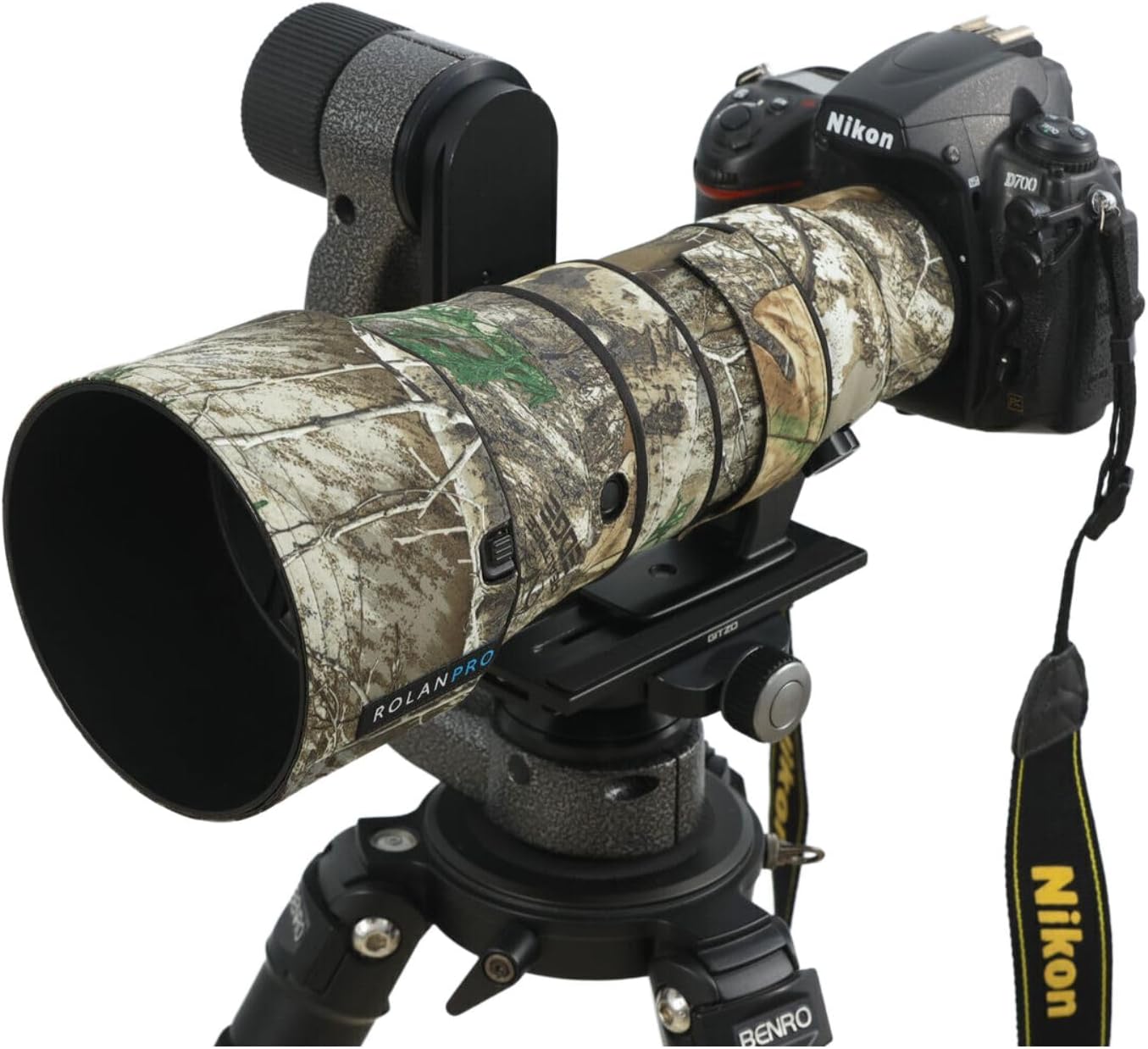 ROLANPRO Jungle Waterproof Lens Cover for Nikon AF-S 500mm F5.6E PF ED VR Rain Cover Guns Protective - Durable and Versatile Lens Protection #27