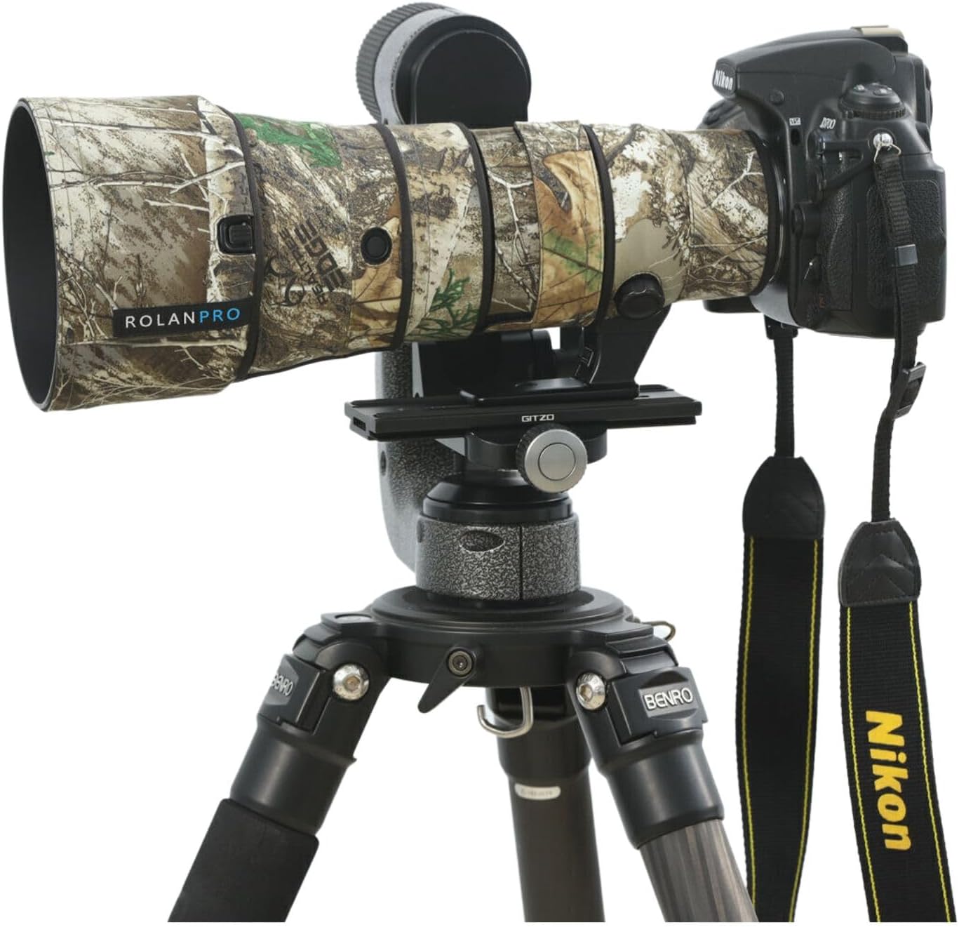 ROLANPRO Jungle Waterproof Lens Cover for Nikon AF-S 500mm F5.6E PF ED VR Rain Cover Guns Protective - Durable and Versatile Lens Protection #27